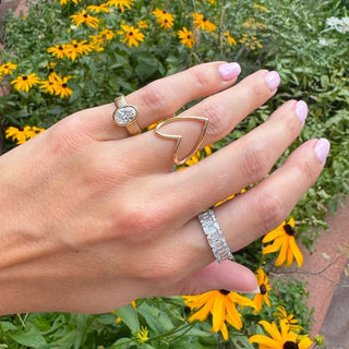 Lab Grown Diamond Signet Rings   Lindsey Leigh Jewelry, Houston, TX 
