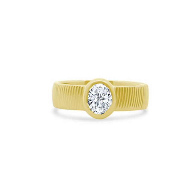Lab Grown Diamond Signet Rings - Lindsey Leigh Jewelry, Houston, TX