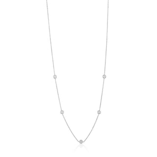 Larger Diamond Station Necklace   Lindsey Leigh Jewelry, Houston, TX
