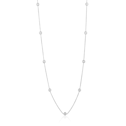Larger Diamonds By the Yard Necklace- Lindsey Leigh Jewelry, Houston, TX