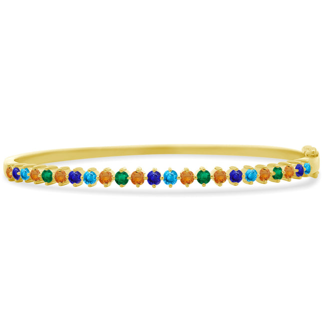 Birthstone Marrakesh Bangle  Lindsey Leigh Jewelry.
