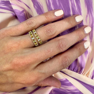 Birthstone Cage Ring  Lindsey Leigh Jewelry.
