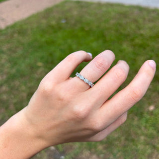 Chasing Oval Band  Lindsey Leigh Jewelry.
