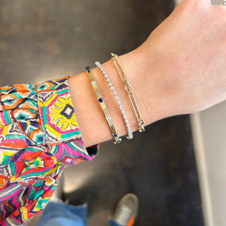 Chasing Pear Bangle  Lindsey Leigh Jewelry.
