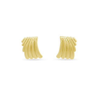 Gold Wing Earrings  Lindsey Leigh Jewelry.
