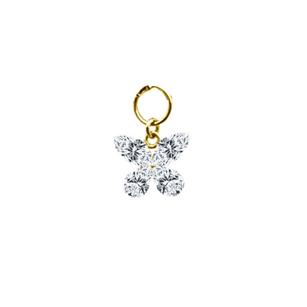Lindsey Leigh Jewelry Invisible Butterfly Charm
