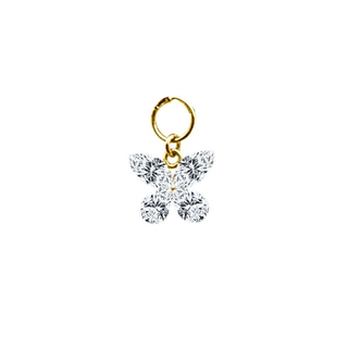 Lindsey Leigh Jewelry Invisible Butterfly Charm

