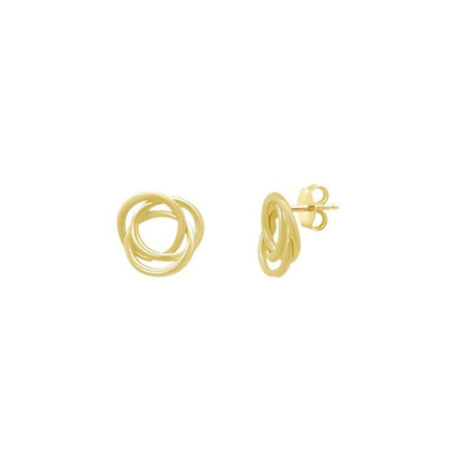 Multi Open Circle Gold Studs  Lindsey Leigh Jewelry.