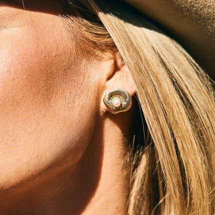 Lily Pad Earrings - Lindsey Leigh Jewelry, Houston, TX