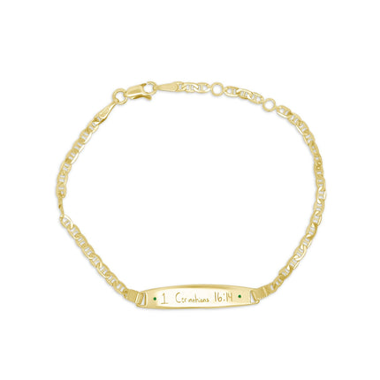 Personalized Diamond and Gemstone Bar Bracelet  Lindsey Leigh Jewelry.