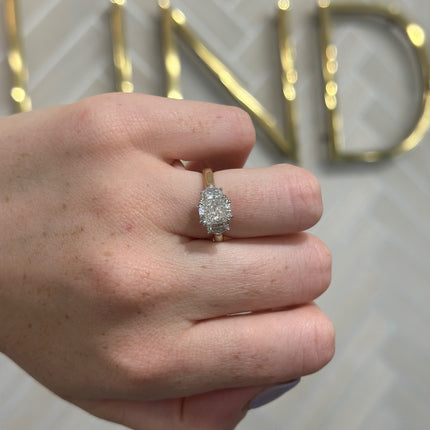 Lindsey Leigh Jewelry Radiant Diamond With Cadillac Side Stones Lifestyle