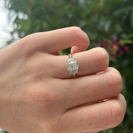 Lindsey Leigh Jewelry Radiant Diamond With Cadillac Side Stones Lifestyle 4