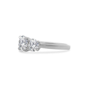 Triple Round Cut  Lindsey Leigh Jewelry.

