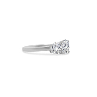 Triple Round Cut  Lindsey Leigh Jewelry.
