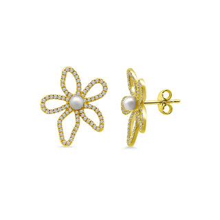 Magnolia Pearl Studs
