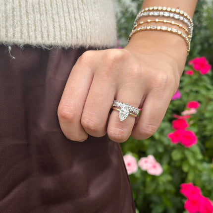 Marquise Cut Solitaire Lifestyle 2