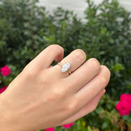 Marquise Cut Solitaire Lifestyle 3