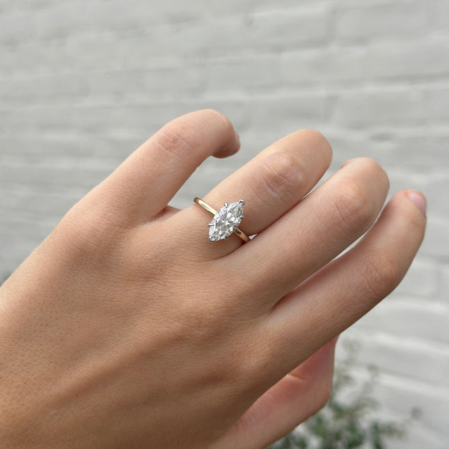 Marquise Cut Solitaire Lifestyle 4