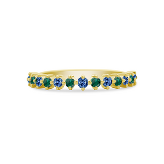 Birthstone Marrakesh Halfway Band
