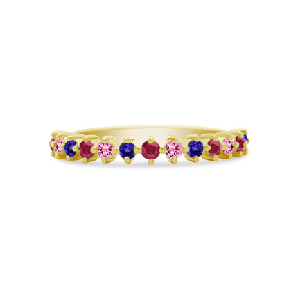 Birthstone Marrakesh Halfway Band