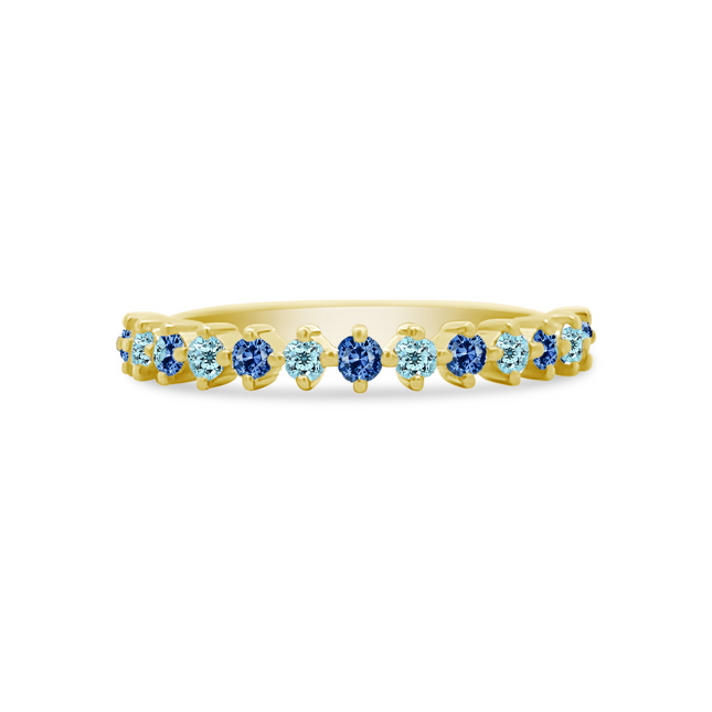 Birthstone Marrakesh Halfway Band