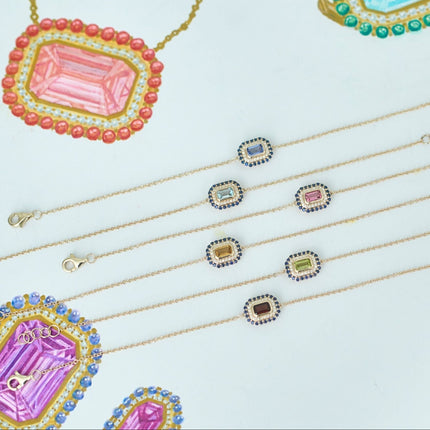 Nicole Gemstone Bracelet