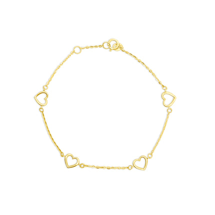 Open Heart Station Bracelet