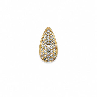 Pave Pear Slider Charm
