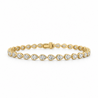 Pear Lab Grown Diamond Bracelet
