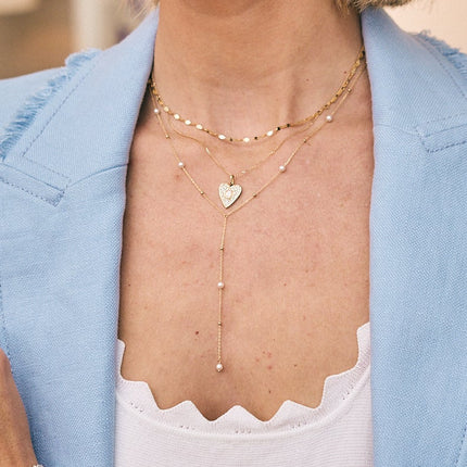 Pearl and Bead Lariat Lifestyle 1