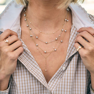 Pearl and Bead Lariat Lifestyle 3
