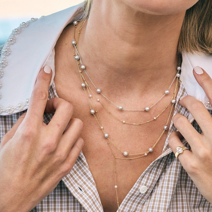 Pearl and Bead Lariat Lifestyle 4
