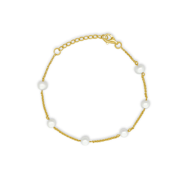 Pearls By The Yard Bracelet – Lindsey Leigh Jewelry