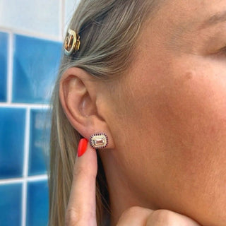 Personalized Nicole Gemstone Earrings   Lindsey Leigh Jewelry, Houston, TX 
