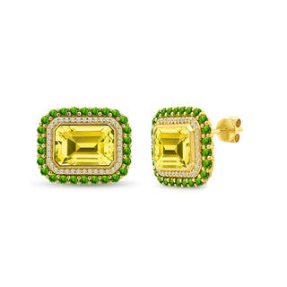 Personalized Nicole Gemstone Earrings   Lindsey Leigh Jewelry, Houston, TX
