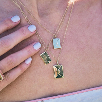 Postcard Necklace Lifestyle 3