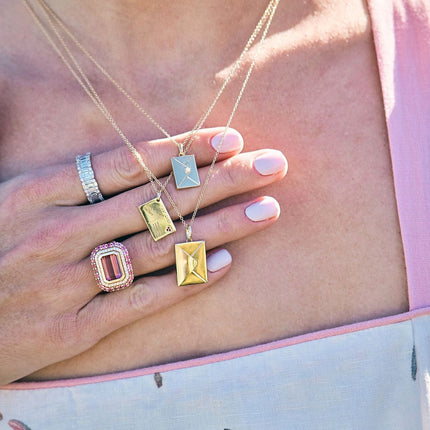 Postcard Necklace Lifestyle 4