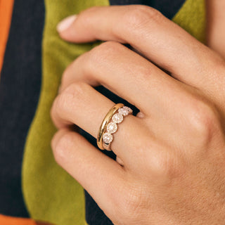 Diamond Halo Band
