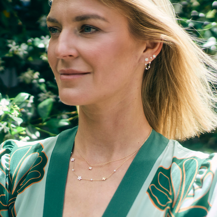 Bloom and Pearl Necklace