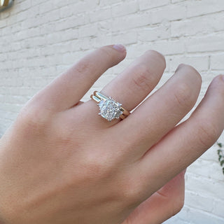 Radiant Cut With Trapezoid Side Stones Lifestyle 2
