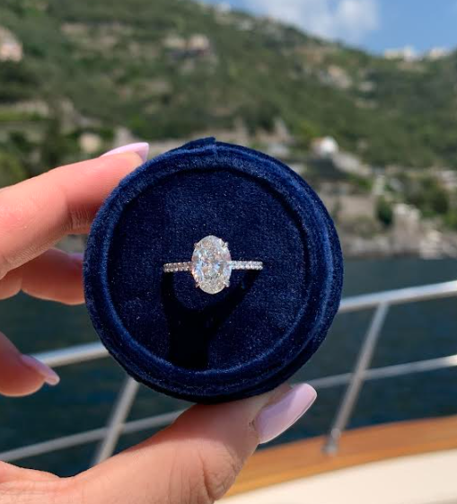 Lindsey Leigh Jewelry Diamond Engagement Ring Houston
