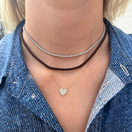 Silk Rope Necklace Lifestyle 2