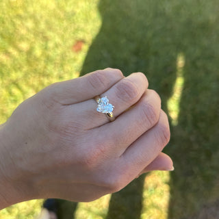 Solitaire Heart Cut Diamond Ring Lifestyle 4
