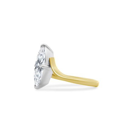 Solitaire Marquise Ring  Lindsey Leigh Jewelry.