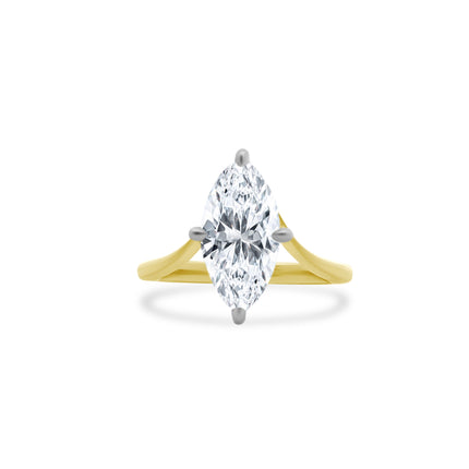 Solitaire Marquise Ring  Lindsey Leigh Jewelry.