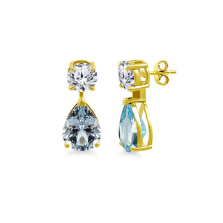 Something Blue Drop Earrings
