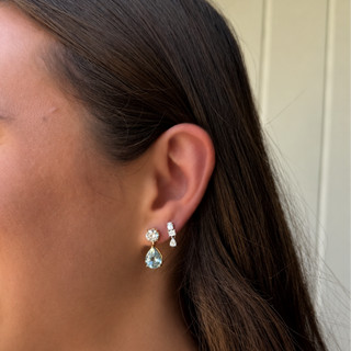 Something Blue Drop Earrings
