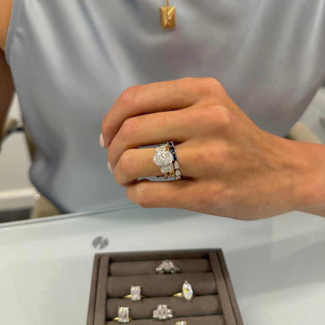 Triple Oval Cut- Lindsey Leigh Jewelry Houston, TX