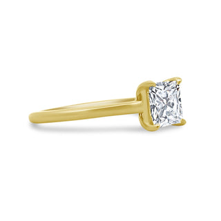 Princess Cut Solitaire  Lindsey Leigh Jewelry.
