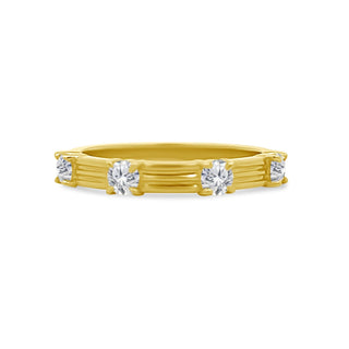 Triple Row Diamond Station Band  Lindsey Leigh Jewelry.
